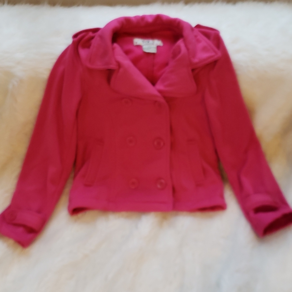 Girls Button Jacket